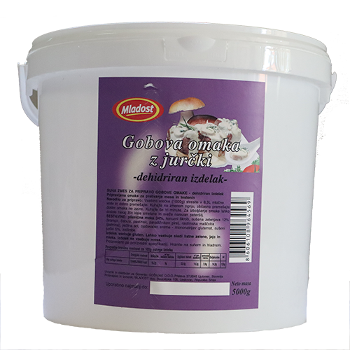 Gobova omaka z jurčki